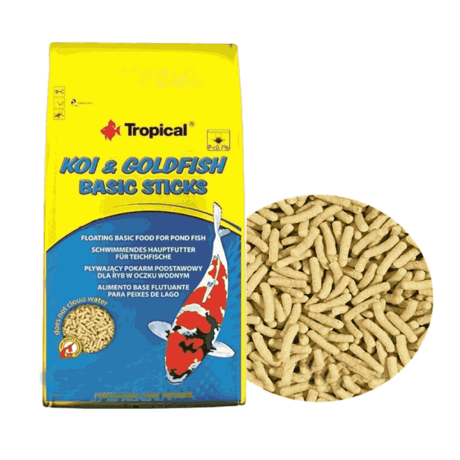 Alimento churro blanco para peces agranel