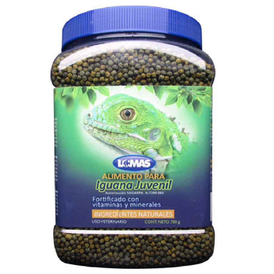Alimento para iguana juvenil 700 gramos