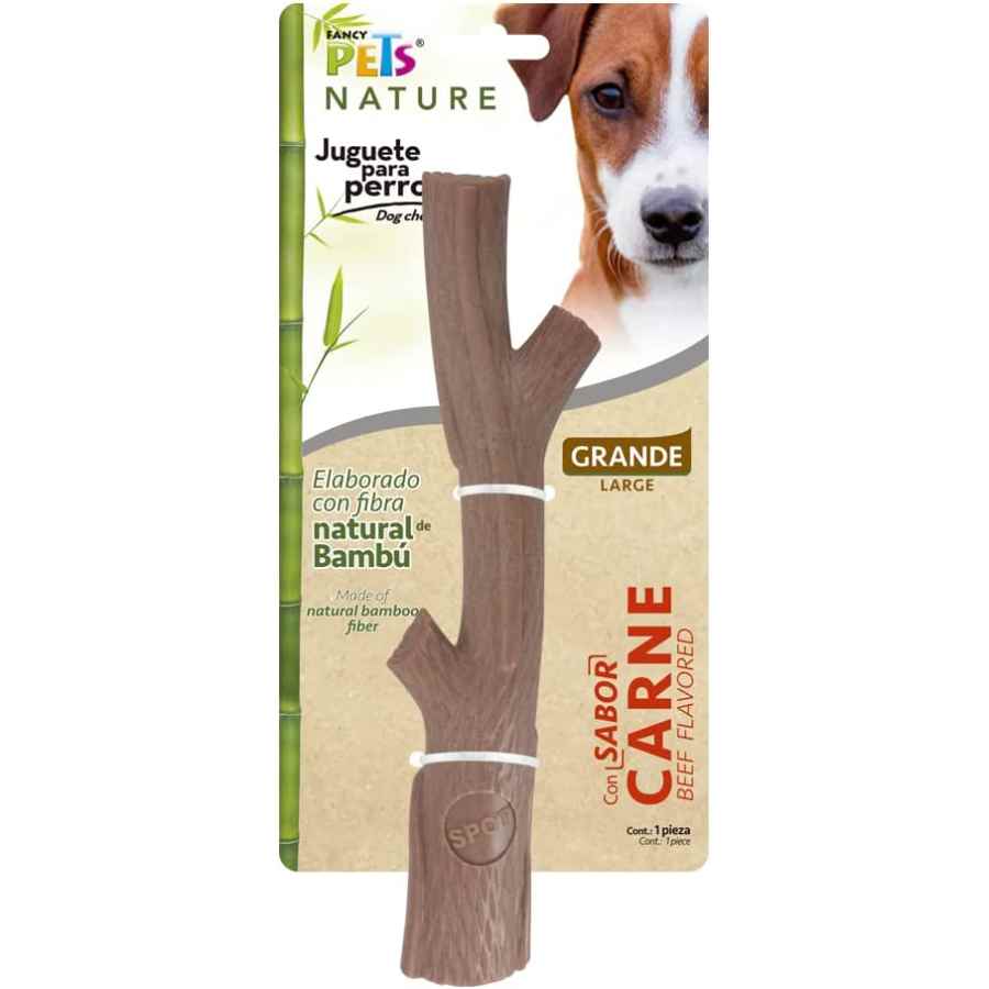 Juguete rama bambu plus grande sabor carne