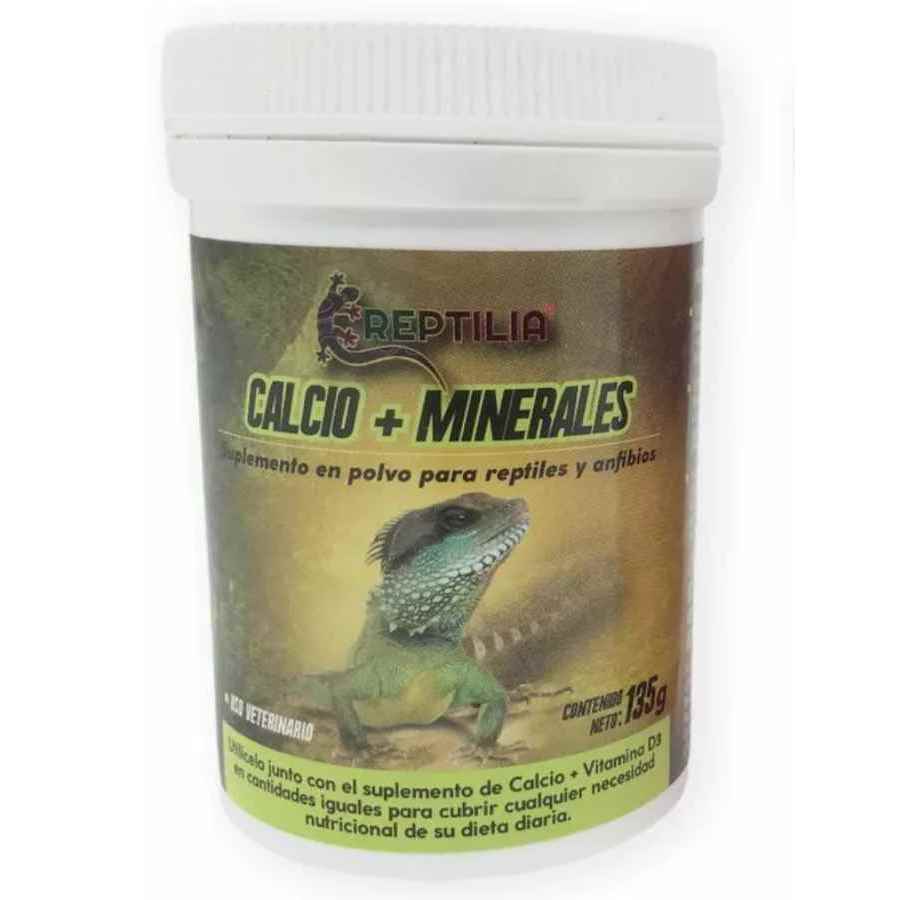 Calcio + minerales para reptil 135 grs