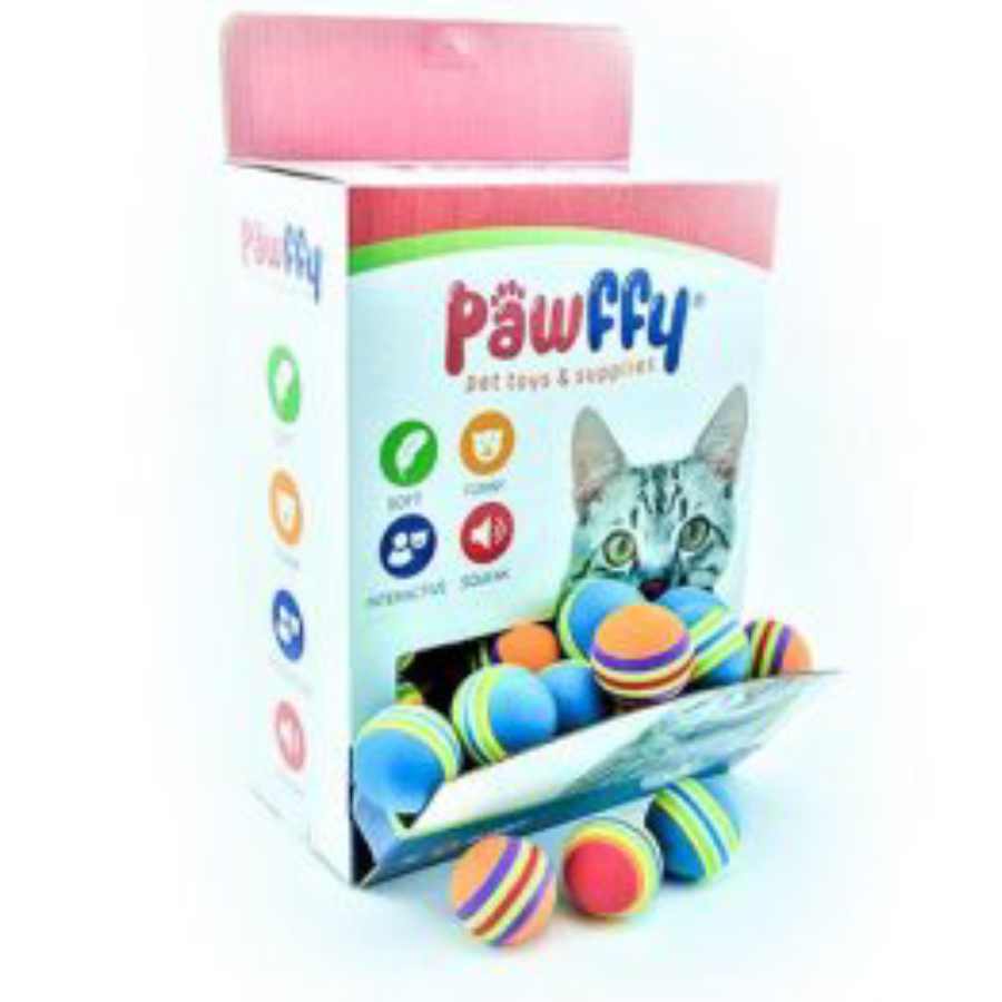 Juguete pelota de goma para gato