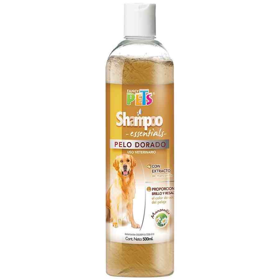 Shampoo pelo dorado grande