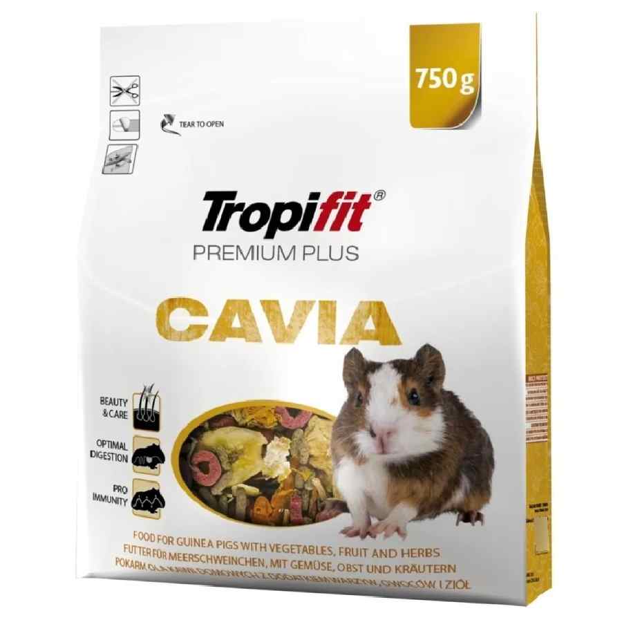 Alimento tropifit premium plus cavia para cuyo 750 gr