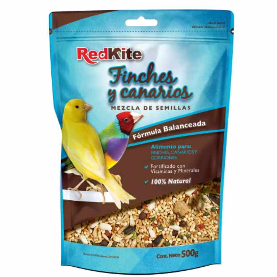 Mezcla de semillas para finches y canarios para pajaros