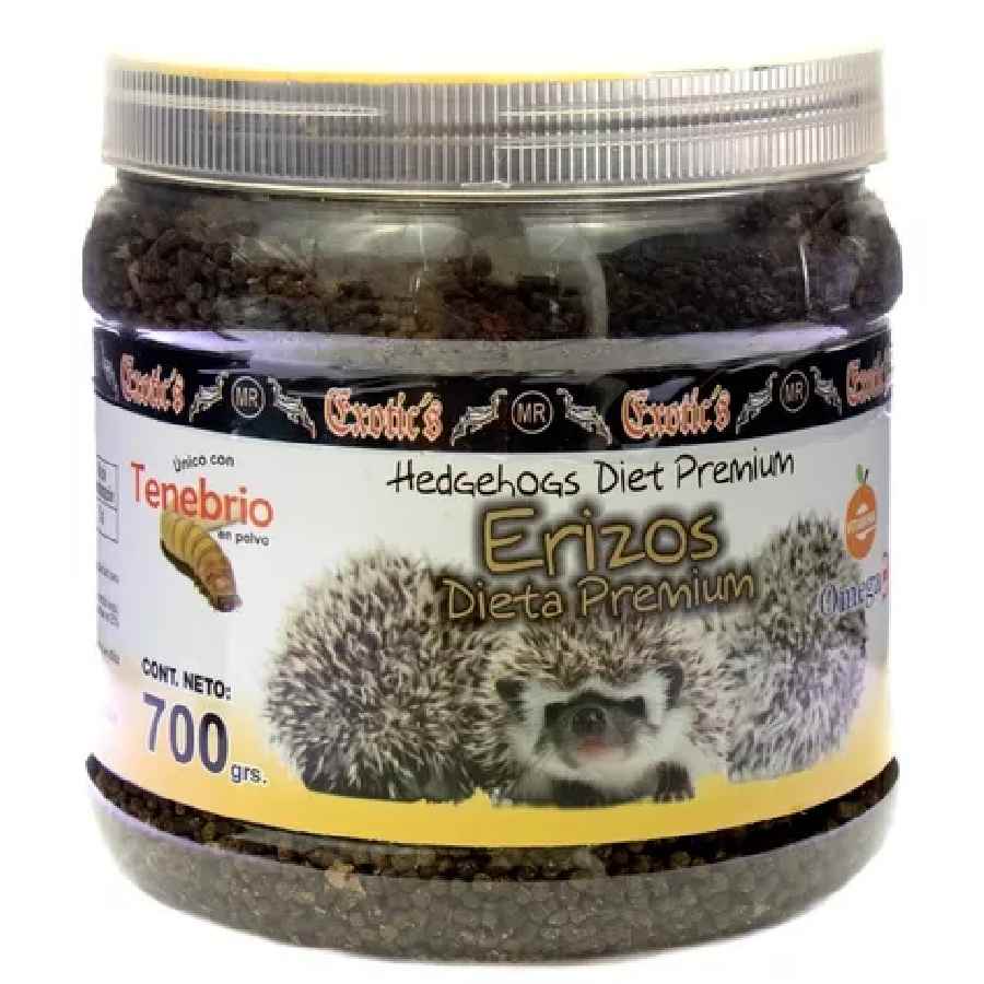 Alimento para erizo tenebrio mediano