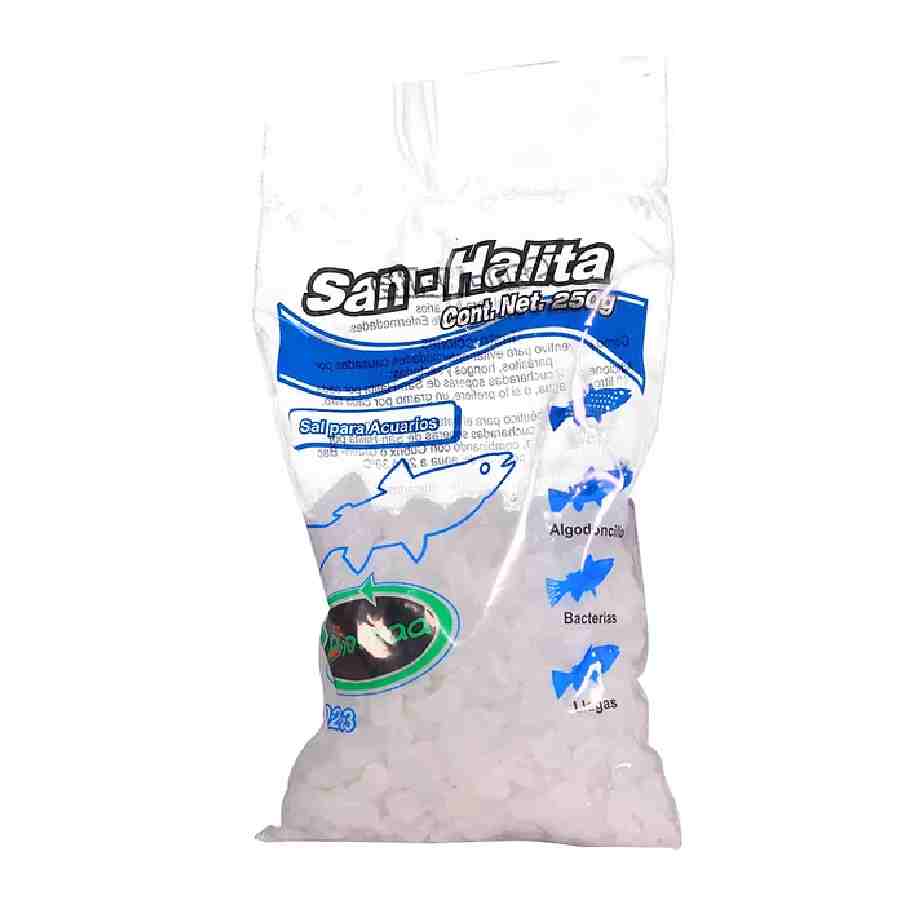 Sal-halita para acuario