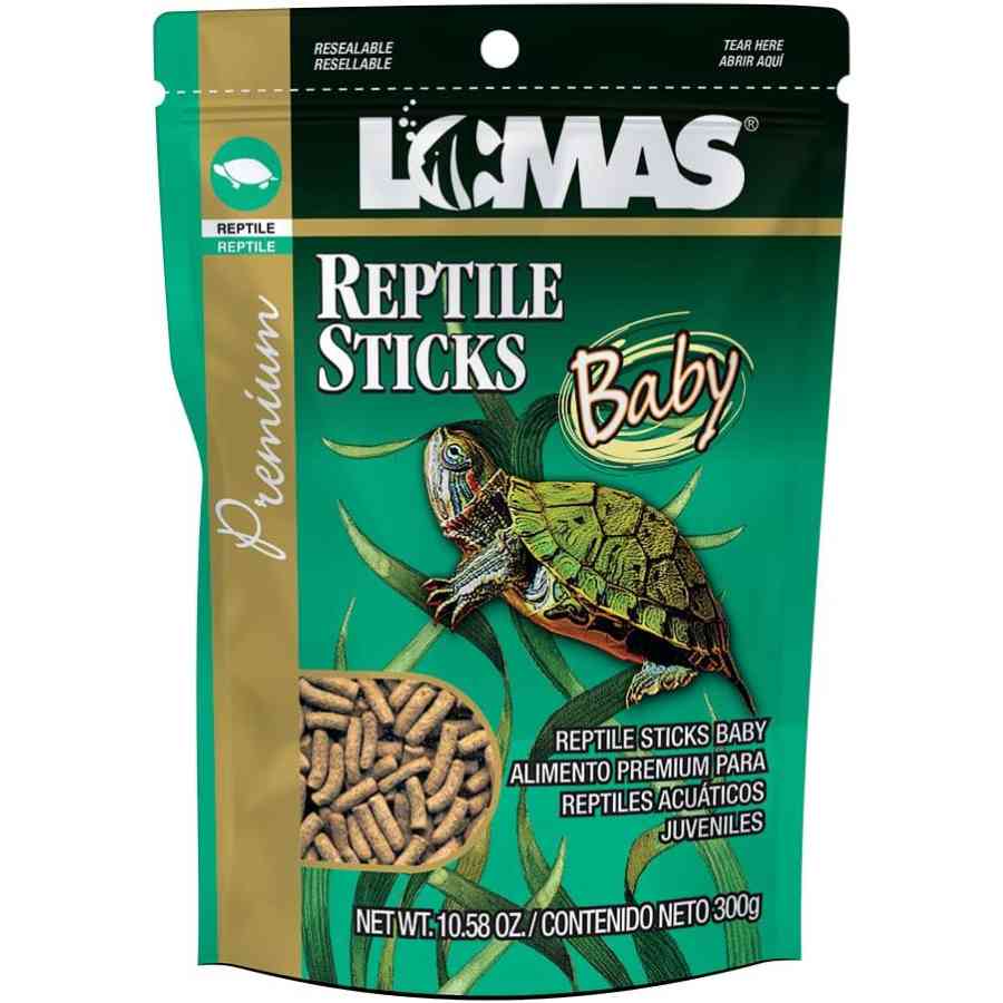 Alimento para tortuga reptil sticks baby 300 grs