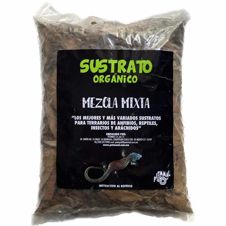 Sustrato organico para reptil mezcla mixta