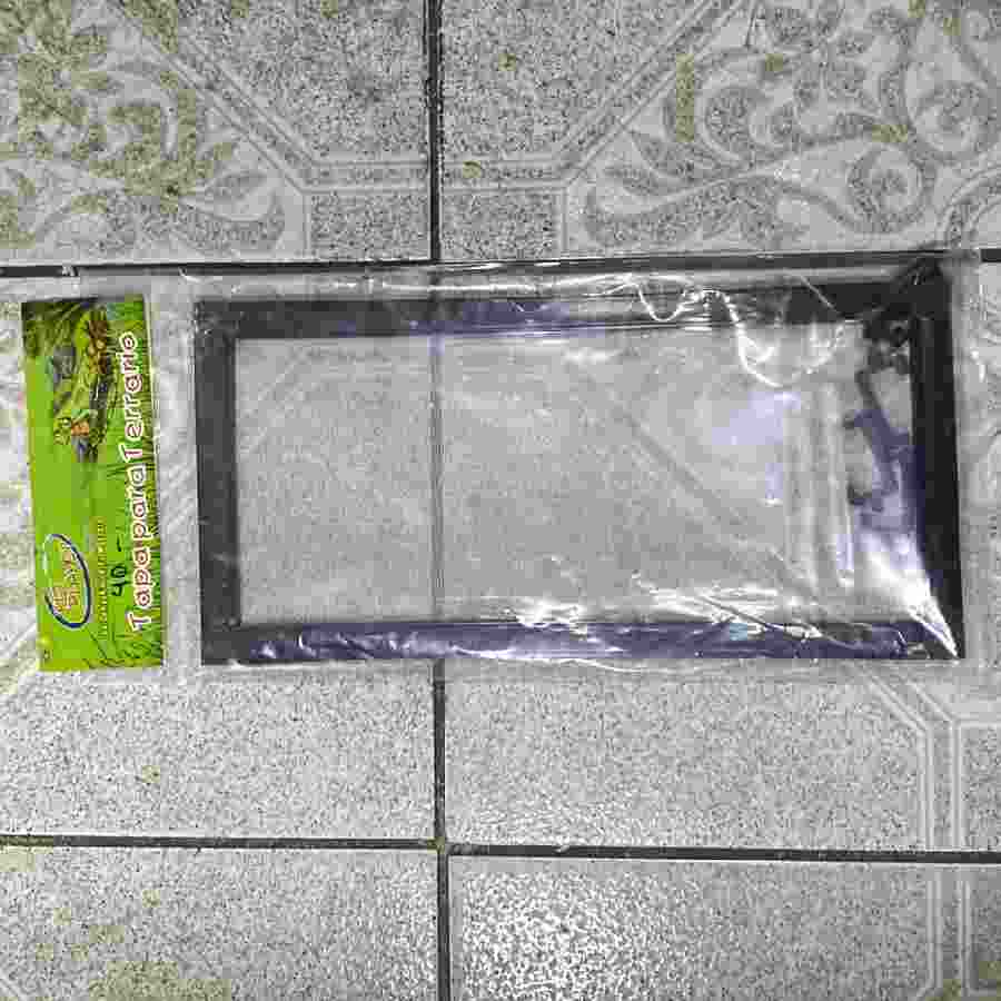 Tapa para pecera de 40 cm de malla