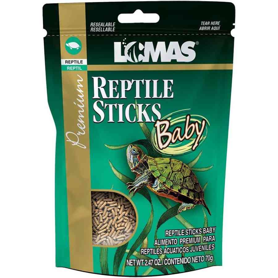 Alimento para tortuga reptil sticks baby 70grs