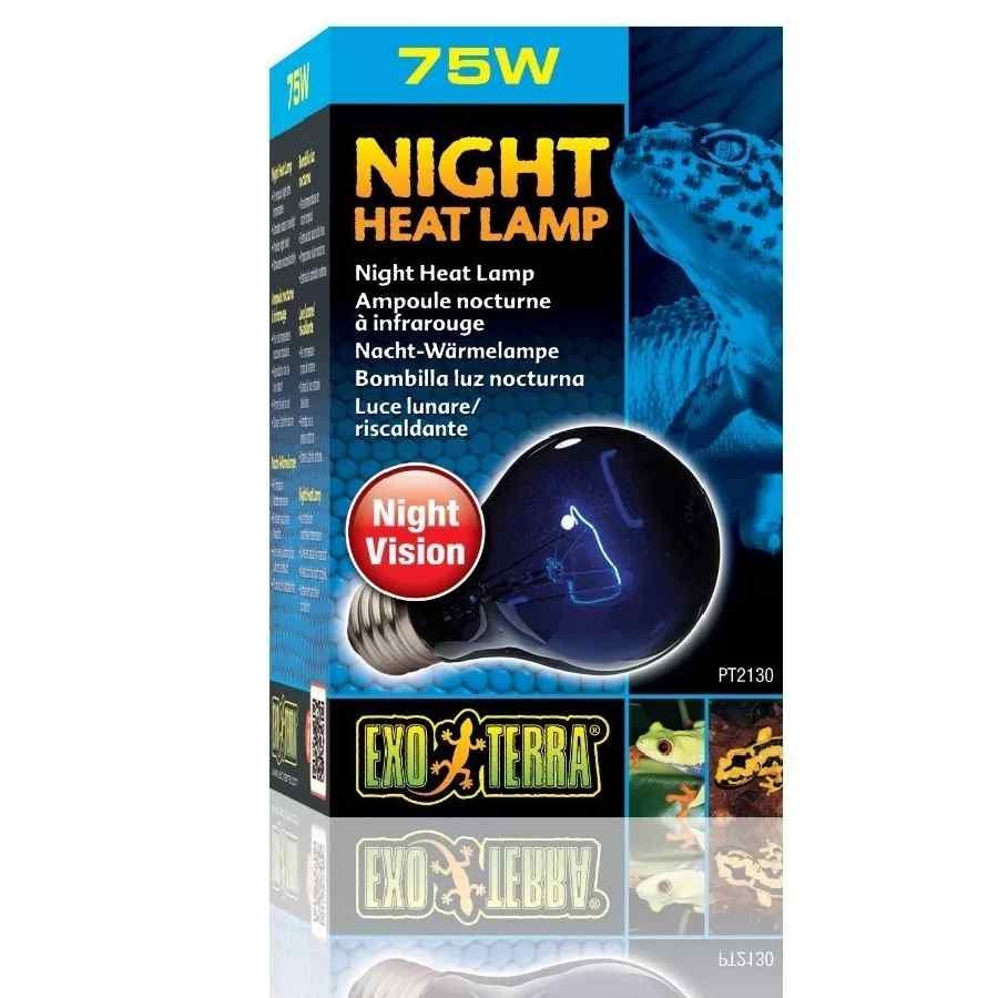 Foco de noche para reptil 75w