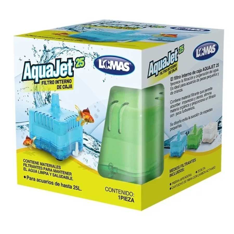 Filtro interno de caja verde