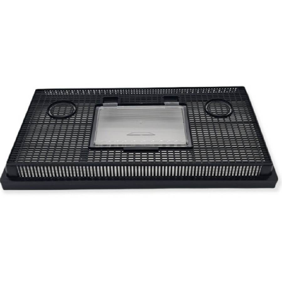 Tapa para pecera de pl├â┬ítico con puerta 50cm