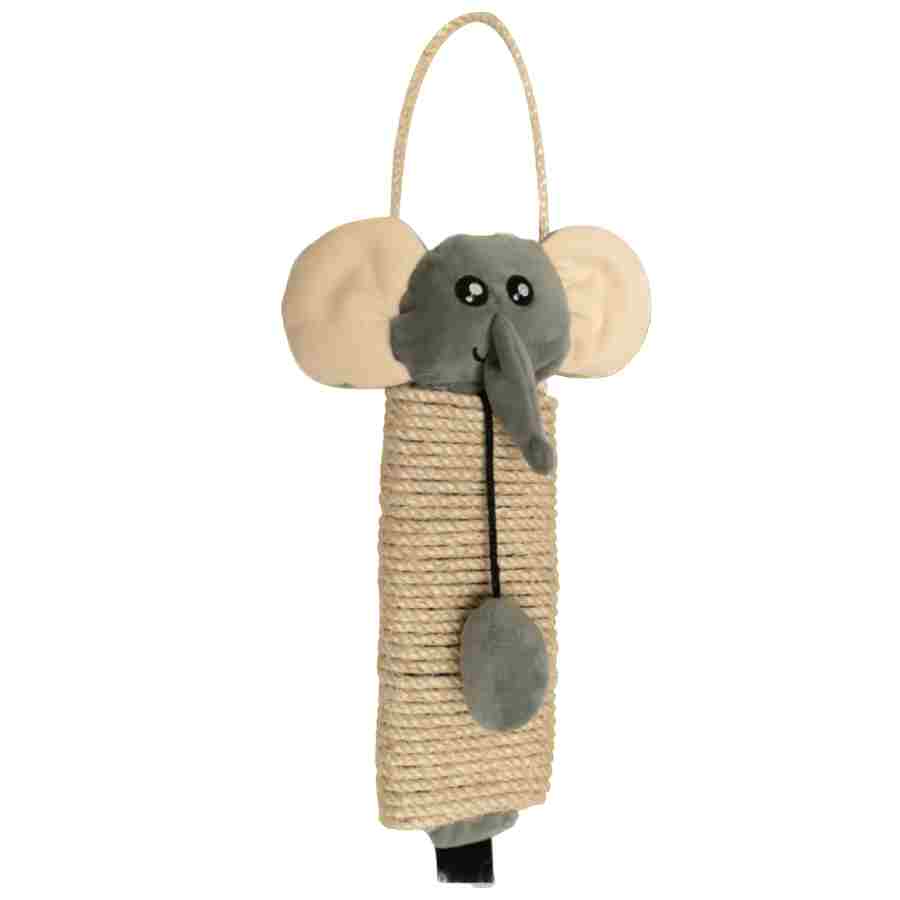 Rascadero colgante elefante