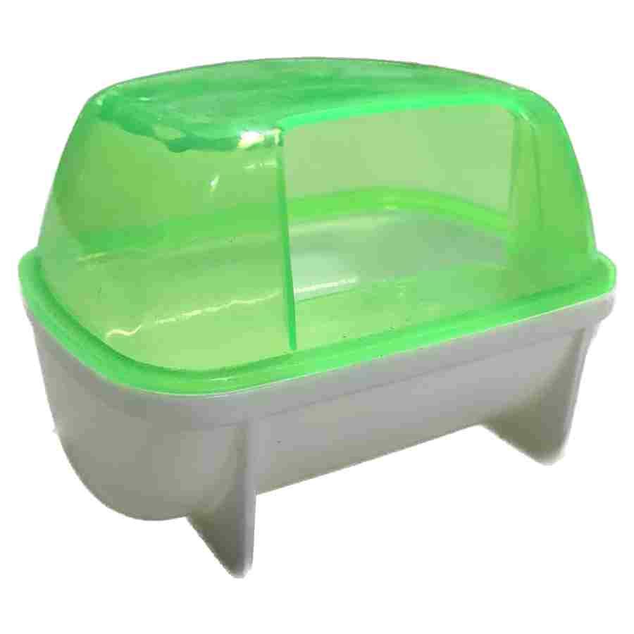 Bañera casa para hámster 13 x 9 x 9 cm altura