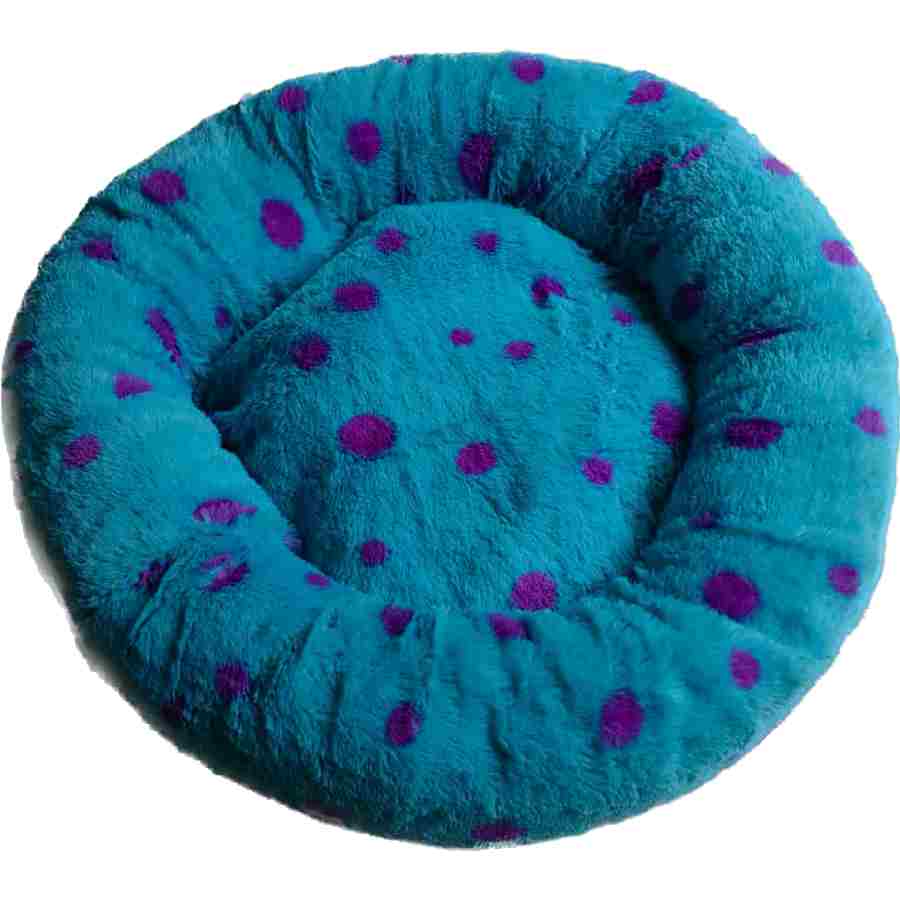 Cama antiestrés fluffy hippie grande 75 cm (diametro) x 20 cm altura