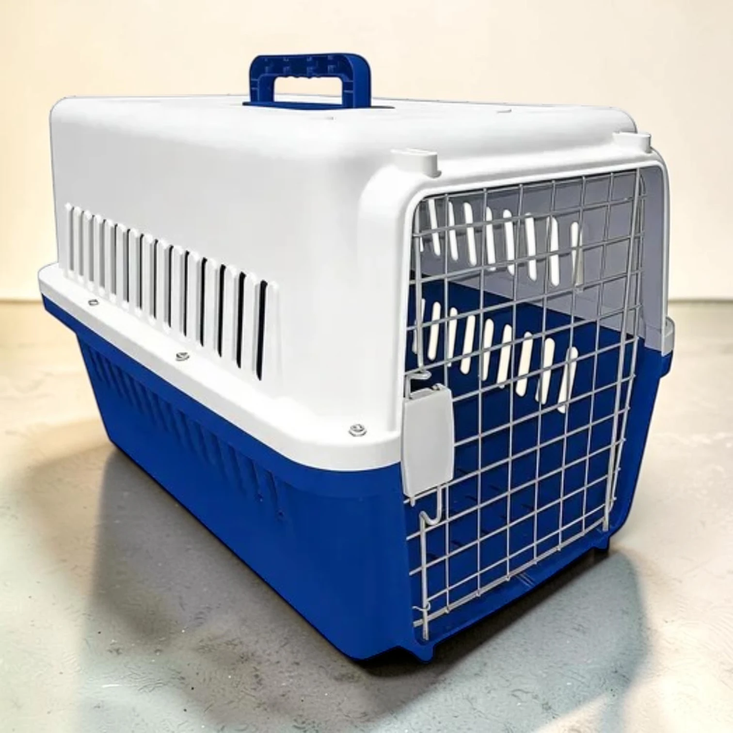 13041 ECOTRAVEL TRANSP C/TAPETE 61X40X39 CM AZUL (6)