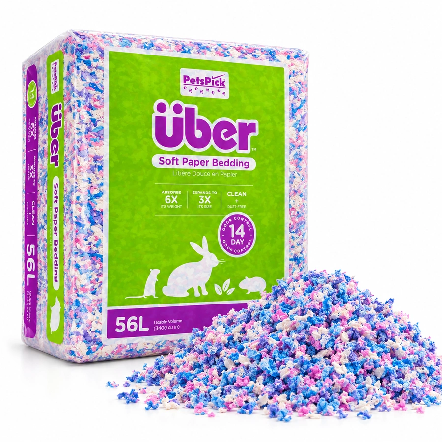 Sustrato de papel uber confeti 36 L para roedor