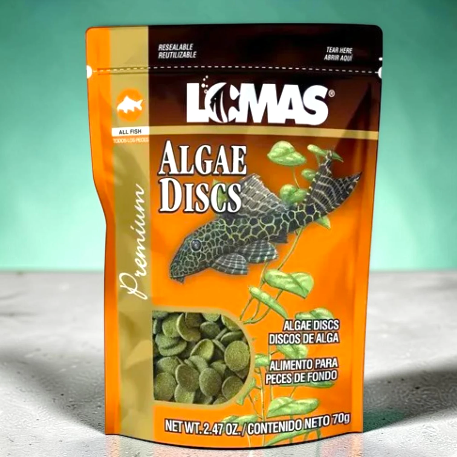 Alimento de fondo alga wafers 70g